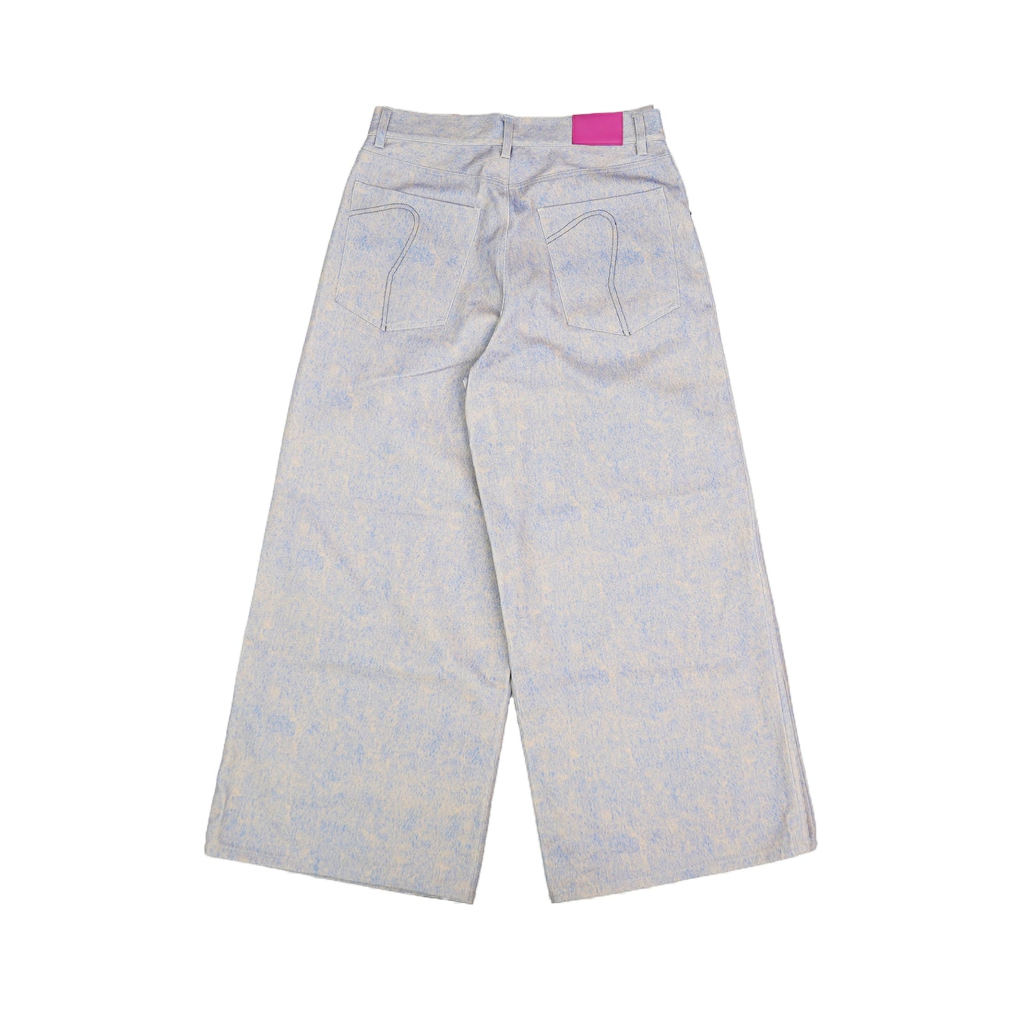 BAGGY PRINTED DENIM
