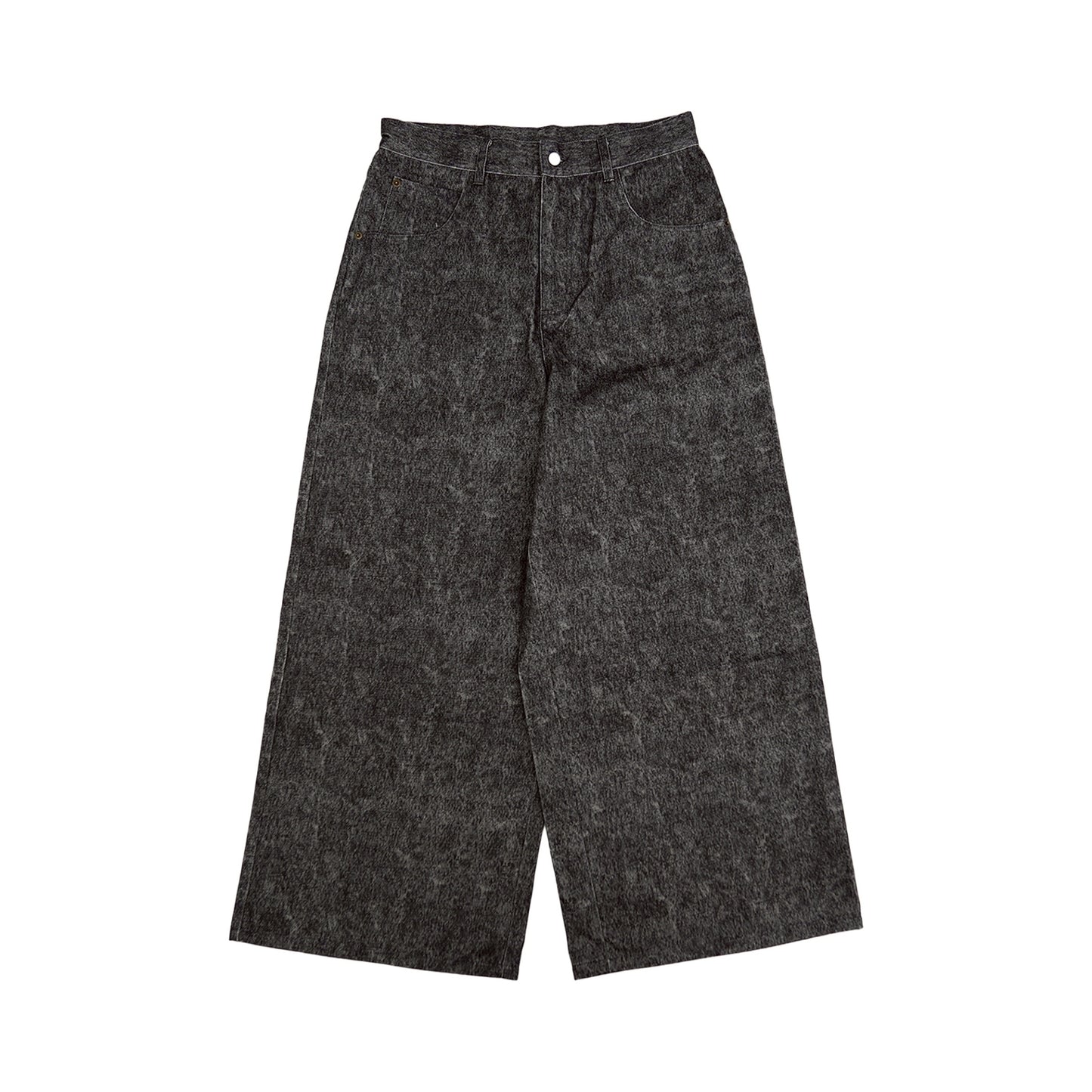 BAGGY PRINTED DENIM