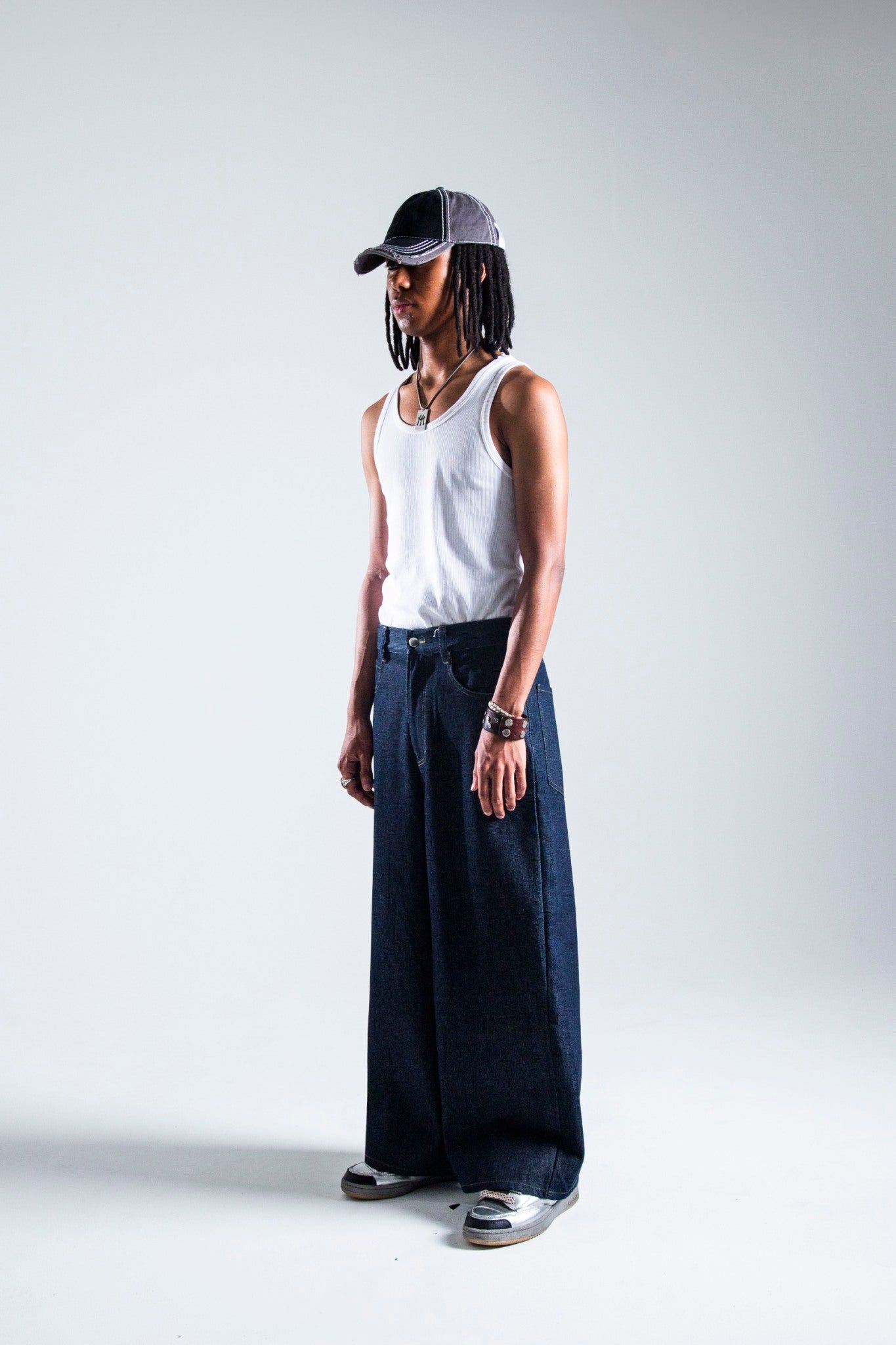 Blue Baggy Jeans
