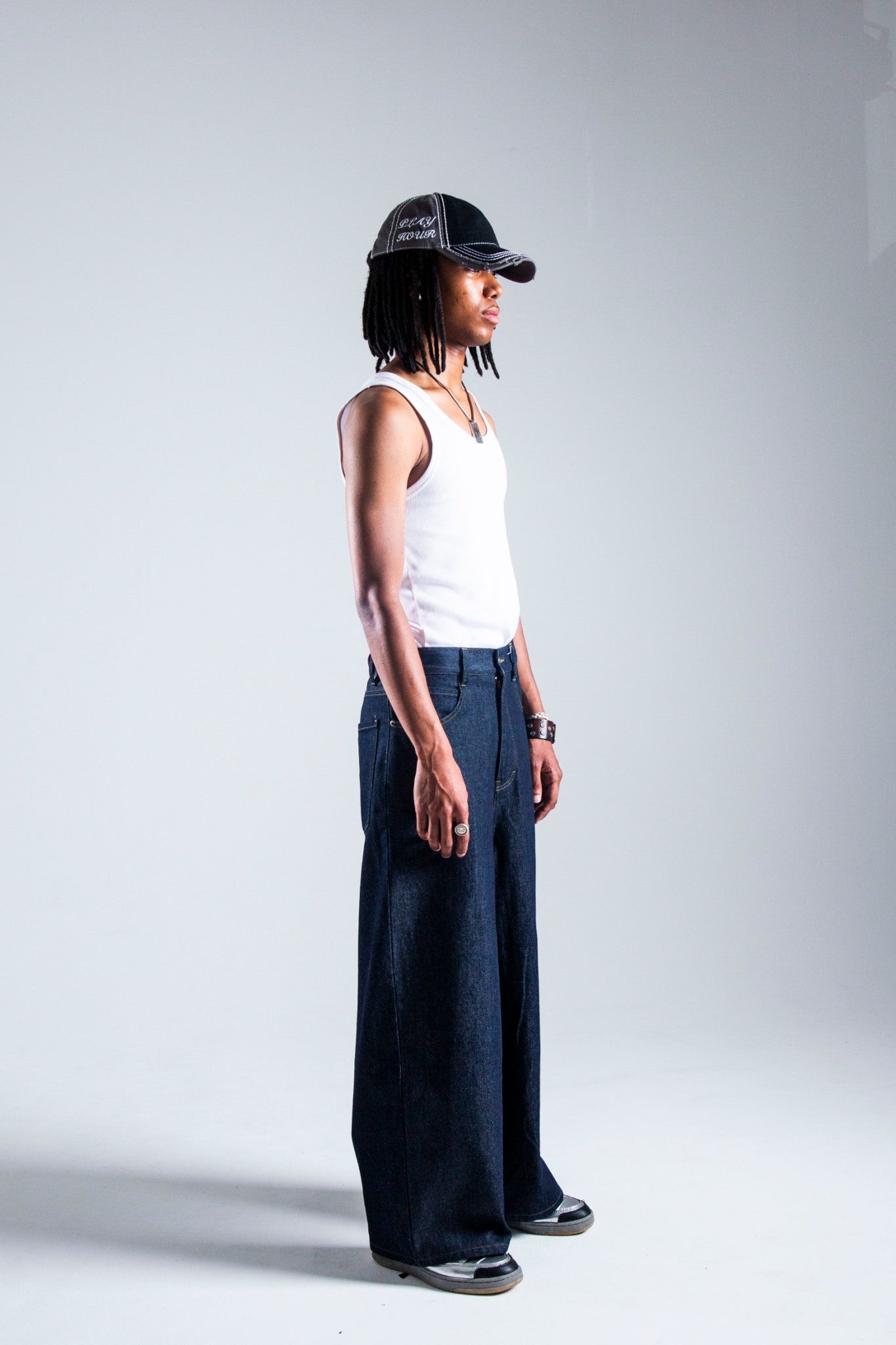 Blue Baggy Jeans