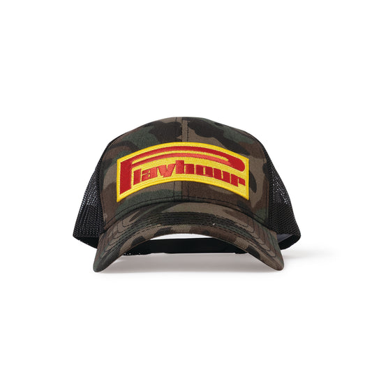 Camo mesh cap