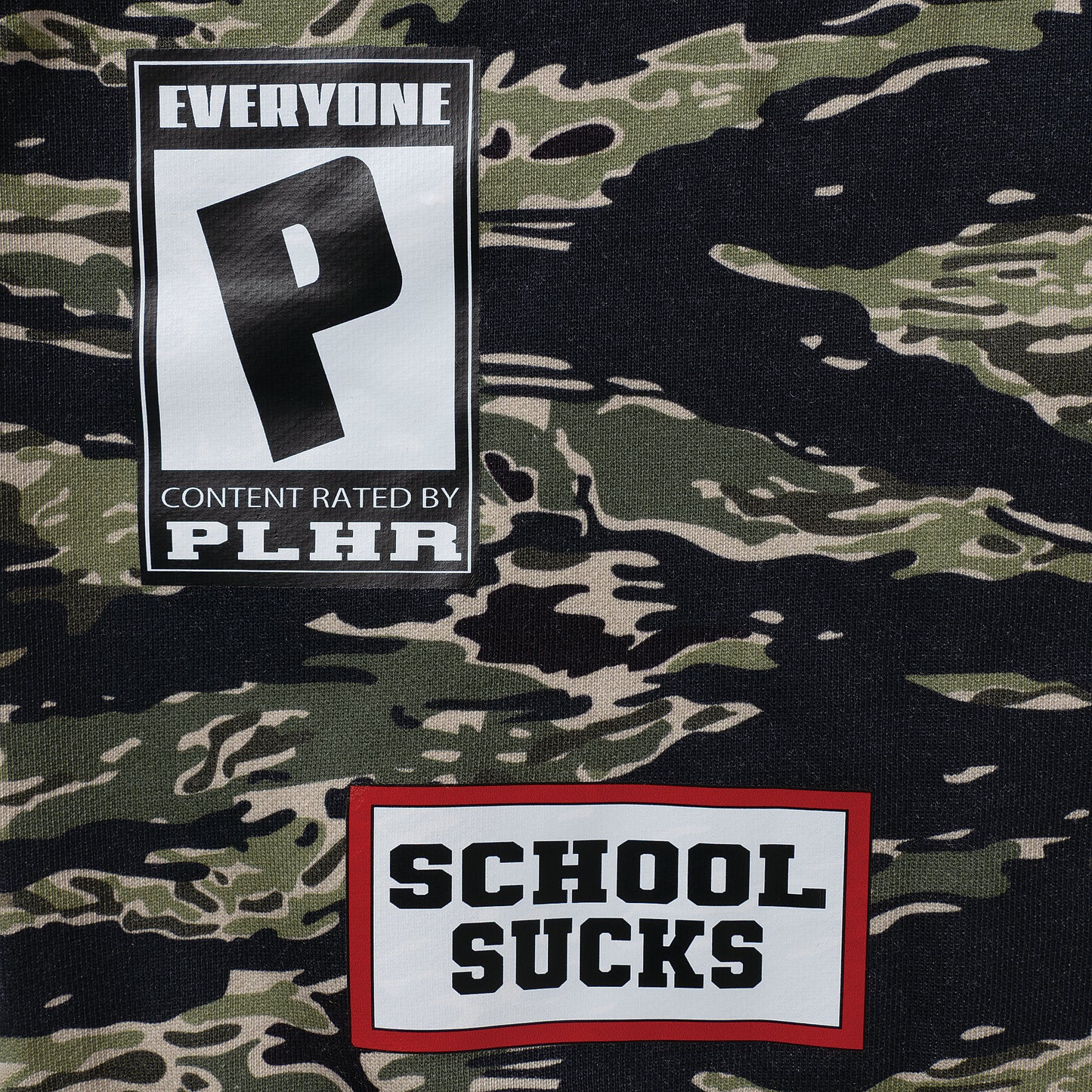 Tiger camo zip hoodie