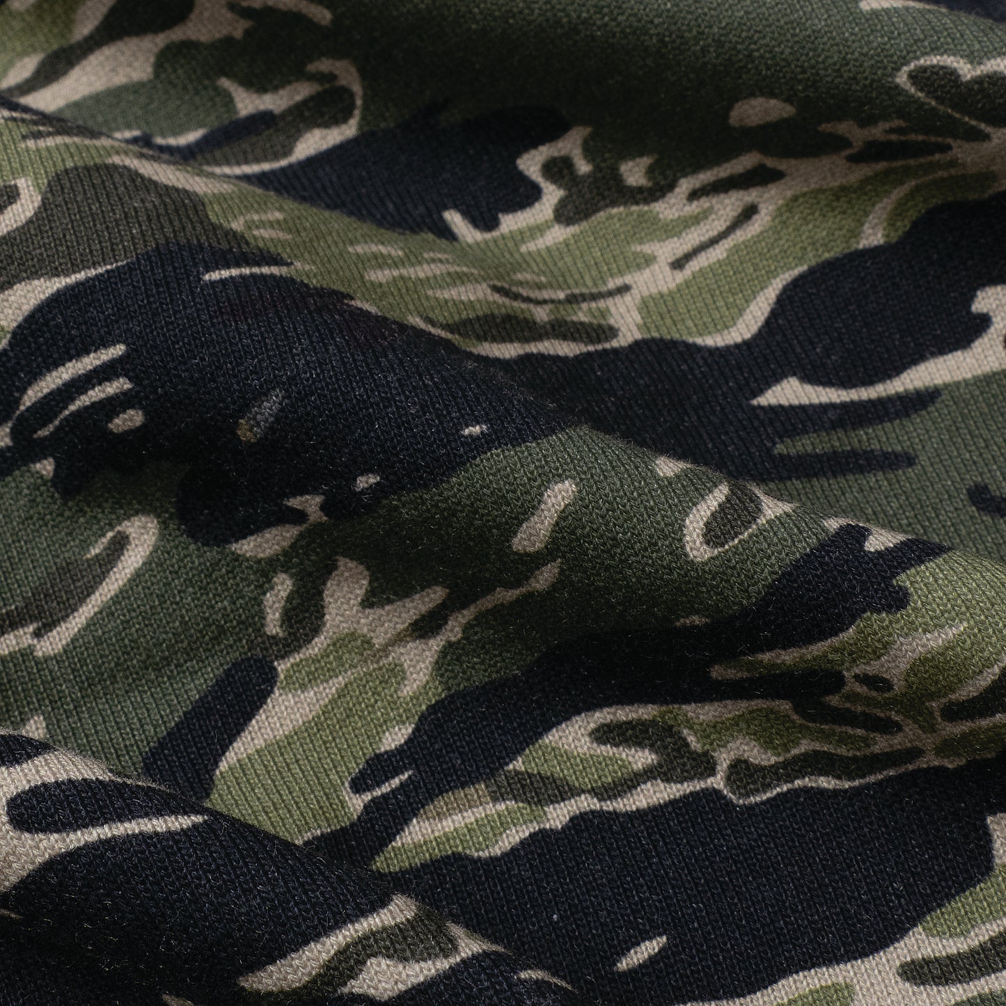 Tiger camo zip hoodie