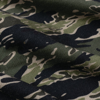 Tiger camo zip hoodie