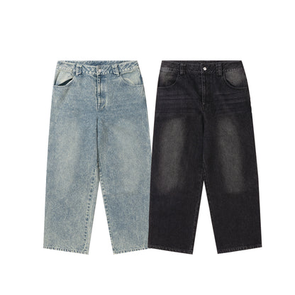 P LOGO DENIM PANTS 