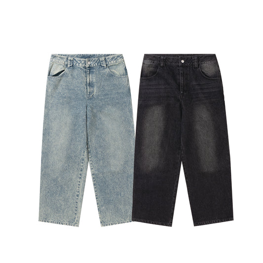 P LOGO DENIM PANTS