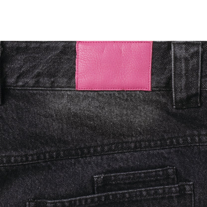 P LOGO DENIM PANTS 